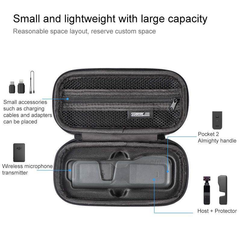 Compact Dacron Case For Dji Pocket / Pocket 2-1915196546241138690
