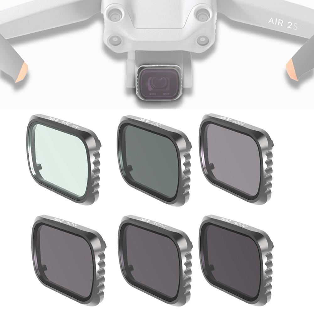 6-In-1 Aluminum Lens Filter For Dji Air 2S-1915197593131028486