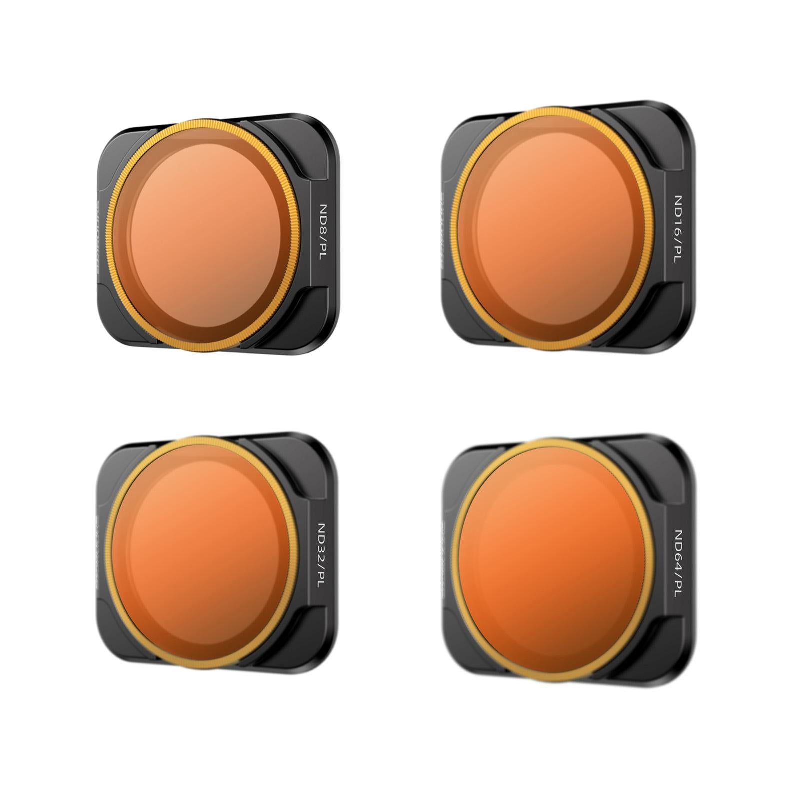 4-In-1 Nd Lens Filters For Dji Air 2S - Nd8Pl Nd16Pl Nd32Pl Nd64Pl-1915198413998264321