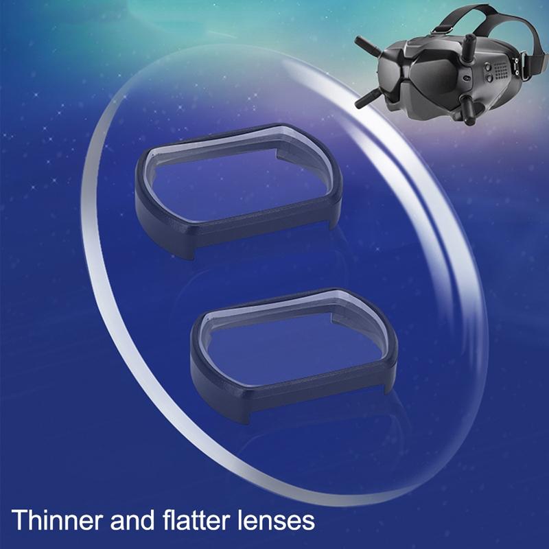 2Pcs Aspherical Myopia Lens For Dji Fpv Goggles V2-1915197221985456133