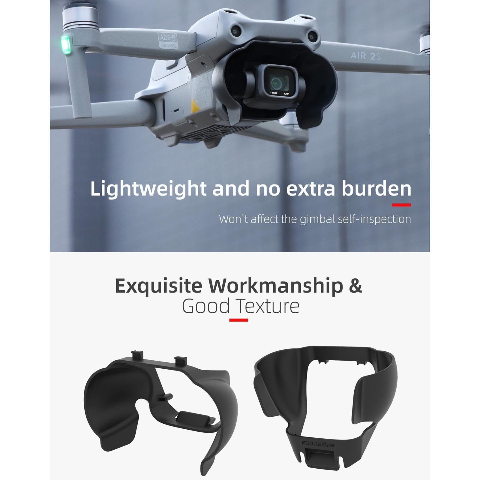 Anti-Glare Camera Lens Hood For Dji Air 2S / Mavic Air 2-1915196485239181319