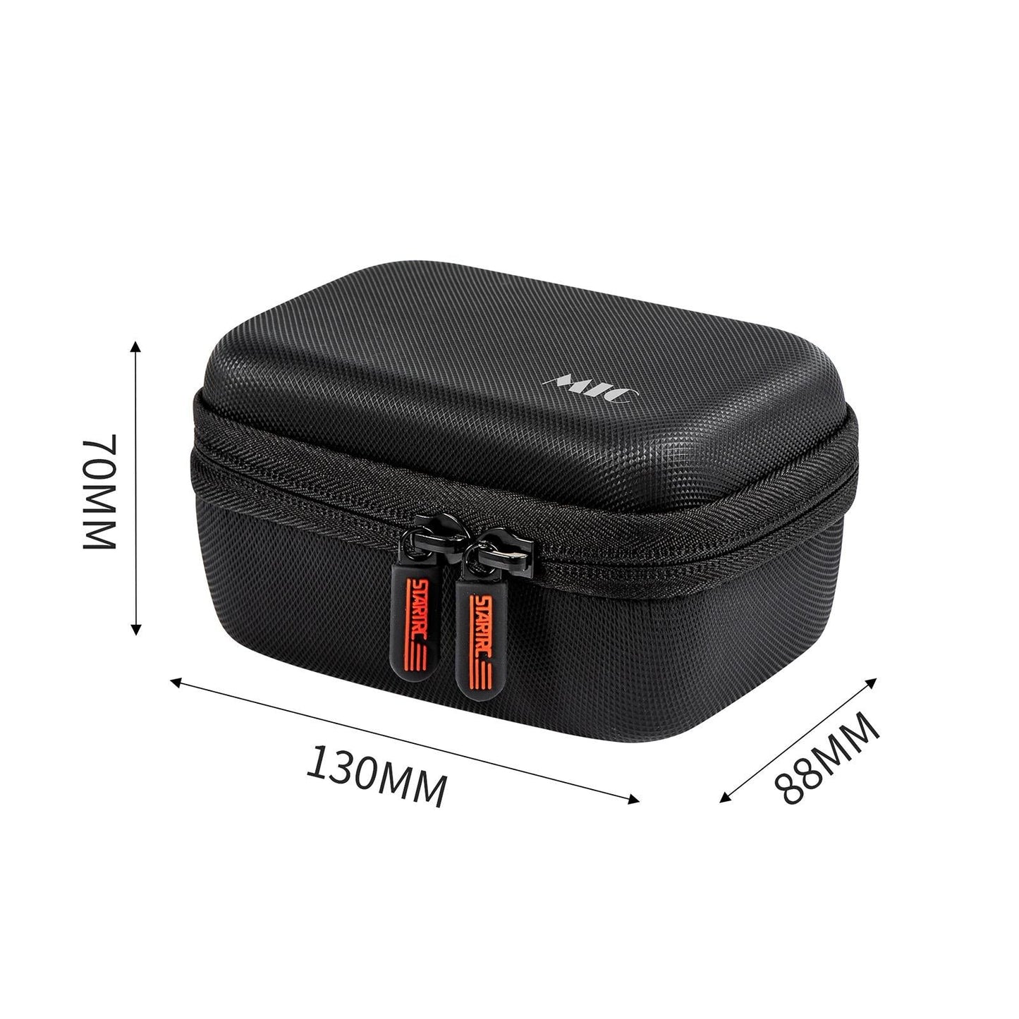 Diamond Texture Leather Storage Bag For Dji Mic - Pu Material-1915196802802520067
