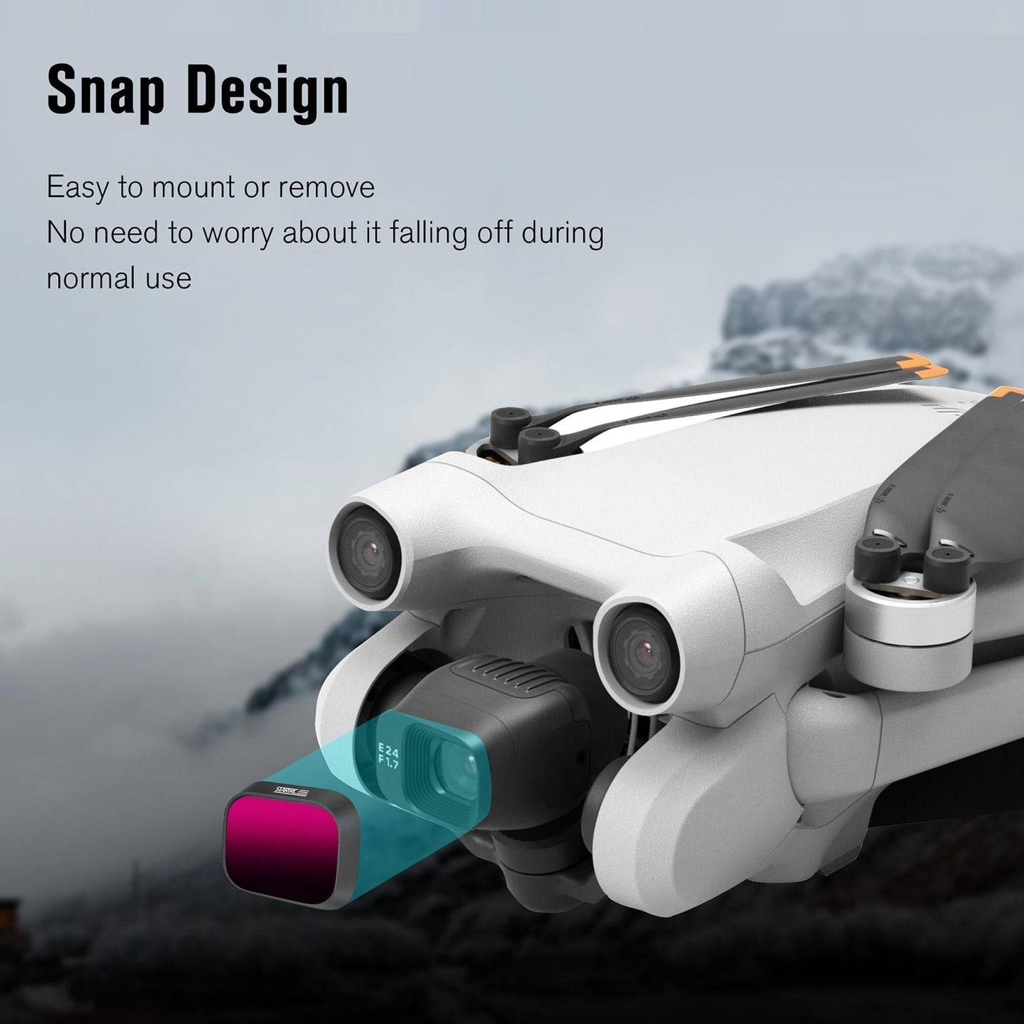 3-In-1 Lens Filter For Dji Mini 3 Pro - Nd16 Nd64 Nd256-1915198248004489217