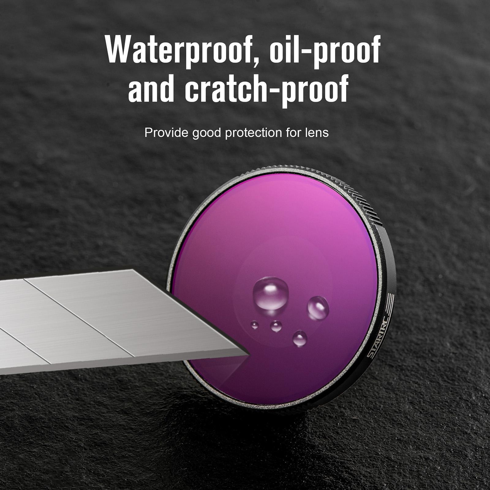 4-In-1 Lens Filter For Dji Action 3 Nd16 Nd32 Nd64 Cpl-1915197720746921989