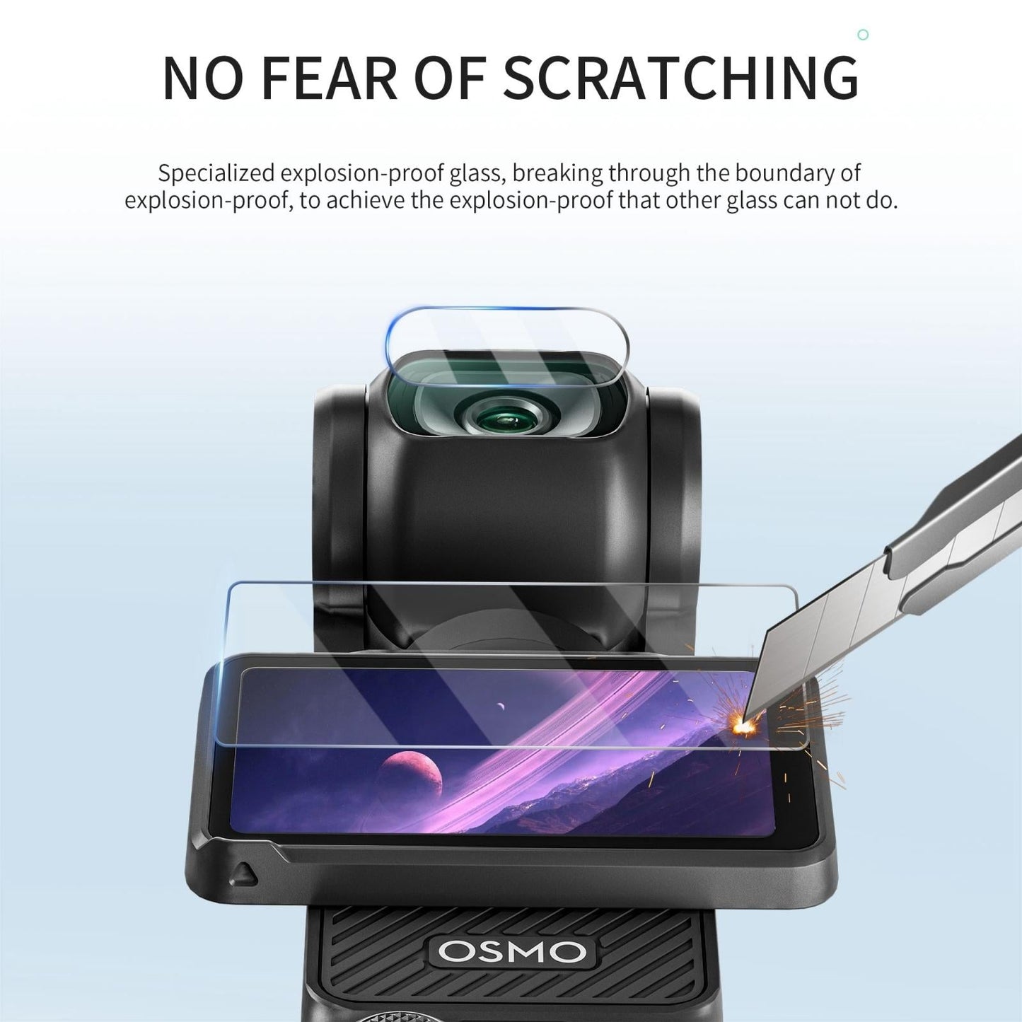 2-Pack Tempered Glass Lens Protector For Dji Pocket 3-1915196603086540804