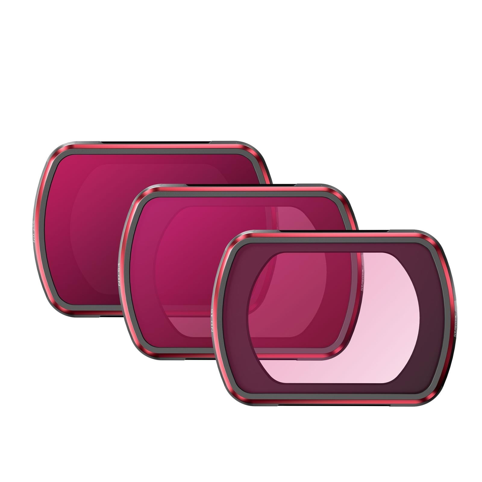 Complete Lens Filter Set For Dji Pocket 3 - Nd16 Nd64 And Nd256-1915197411924512769