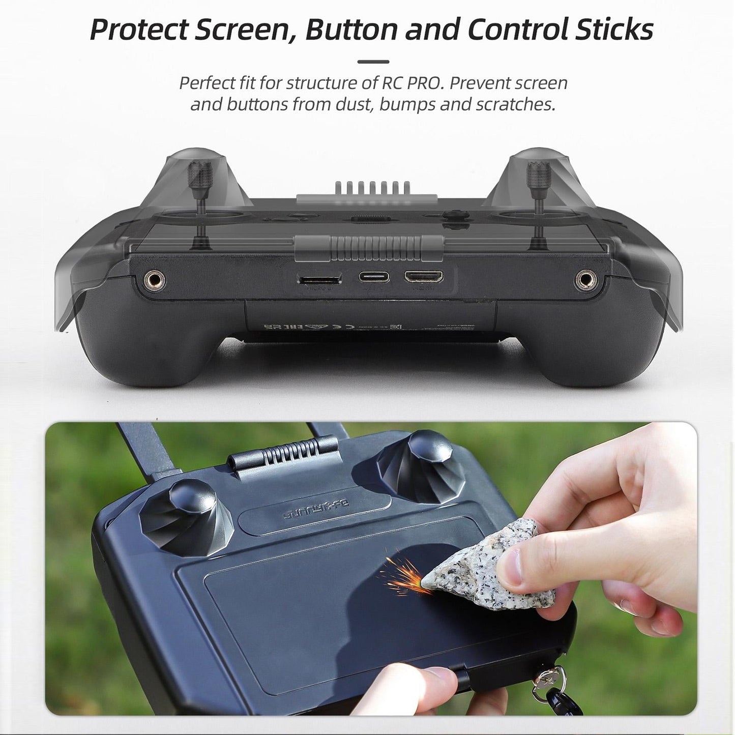 2-In-1 Sun Hood & Screen Protector For Controllers And Monitors-1915196762193268743