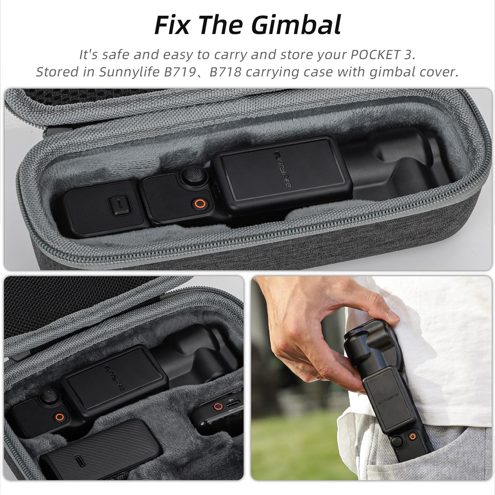 Protective Gimbal Cover For Dji Pocket 3 - Integrated Design-1915196498275078148