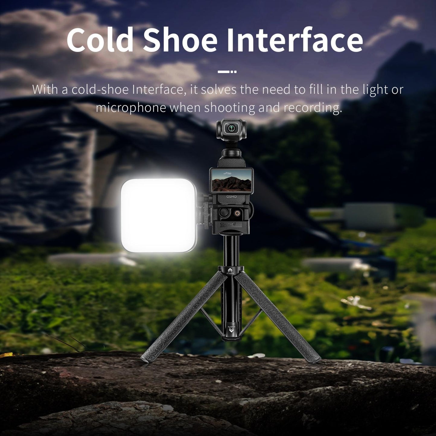 Universal Expansion Bracket For Dji Pocket 3 - Multifunctional Mount-1915196709827383300