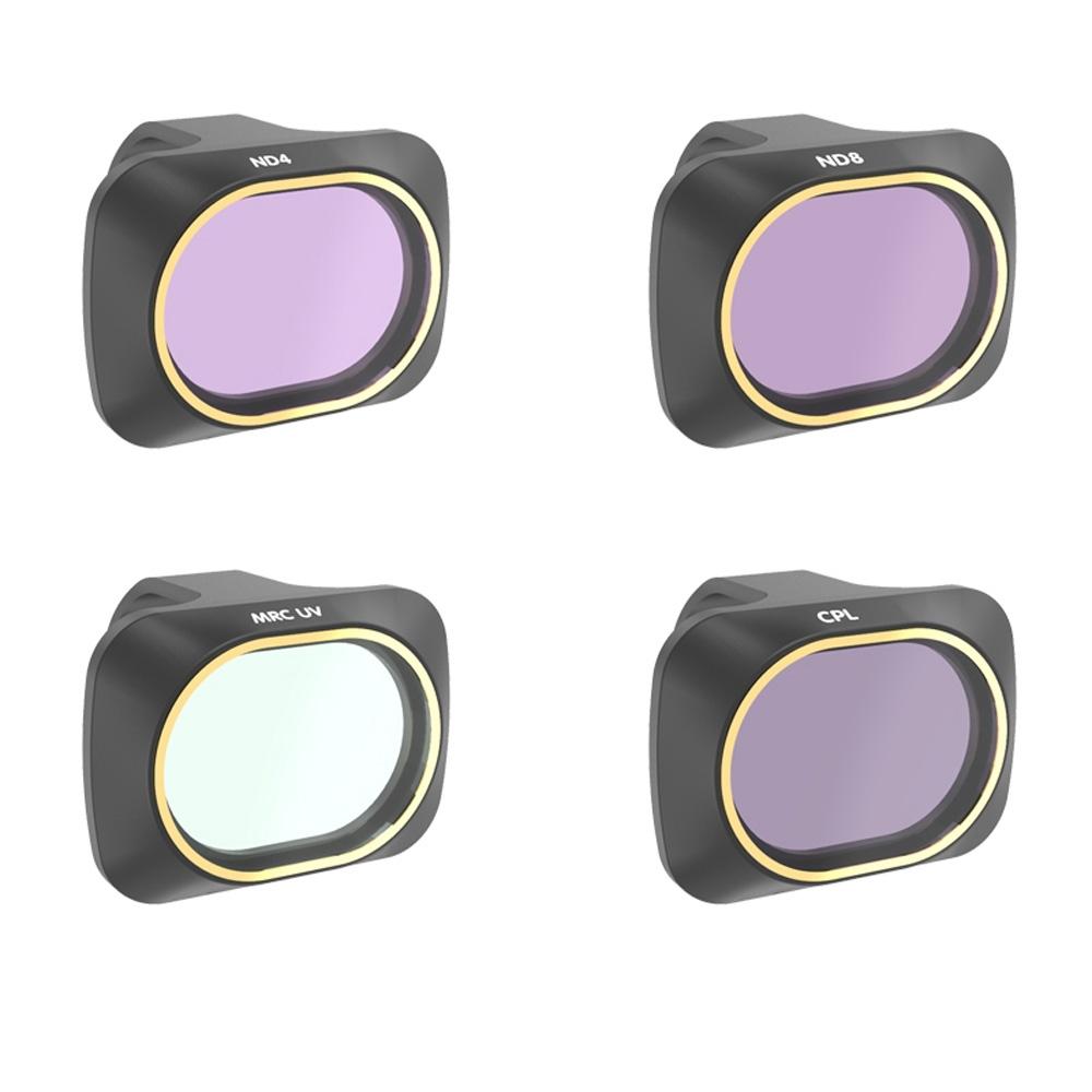 4-In-1 Lens Filter For Dji Mavic Mini - Uv Cpl Nd4 Nd8-1915196988270448641