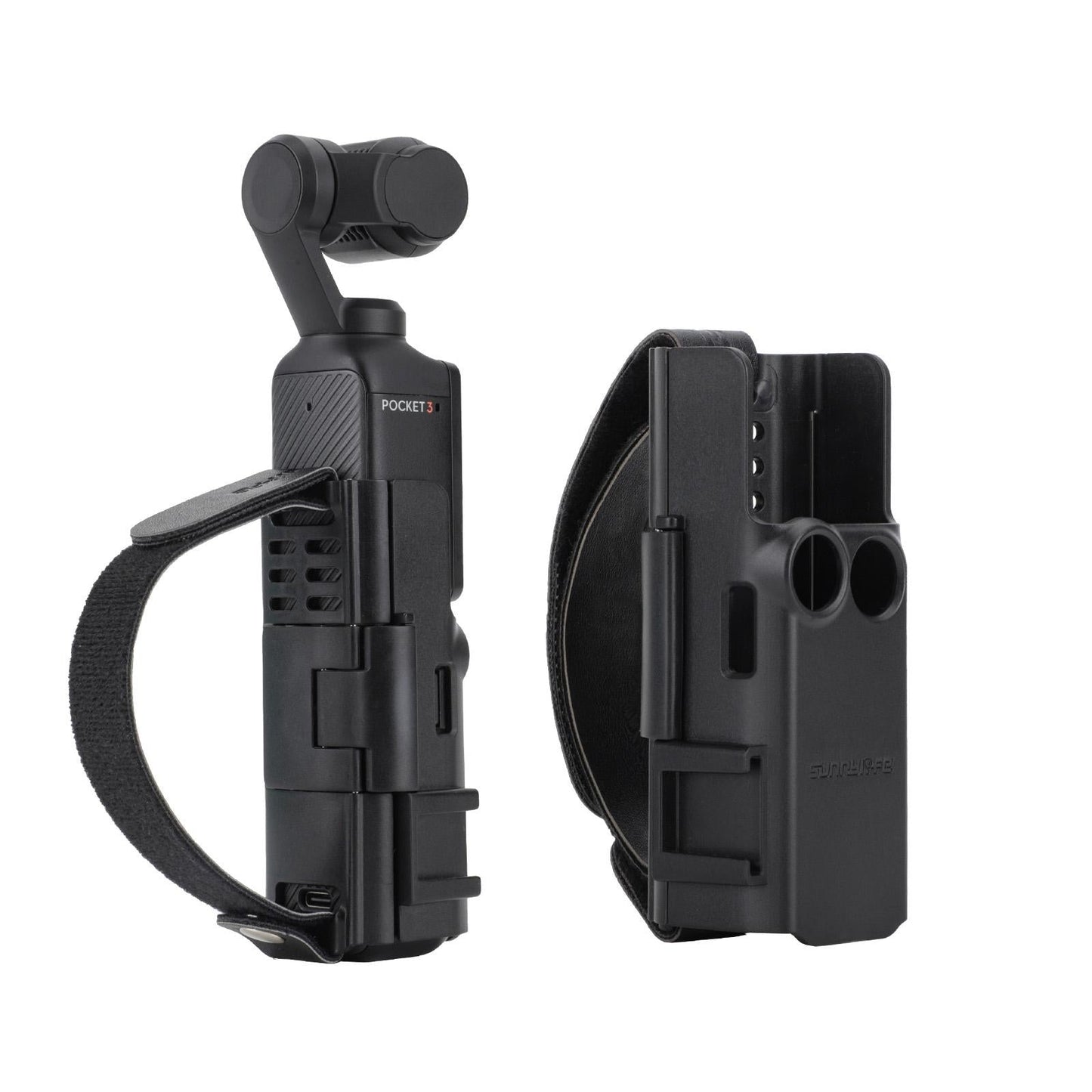 Protective Hand Band For Dji Pocket 3 With Cold Shoe Extension And Handle Cover-1915196800243994631