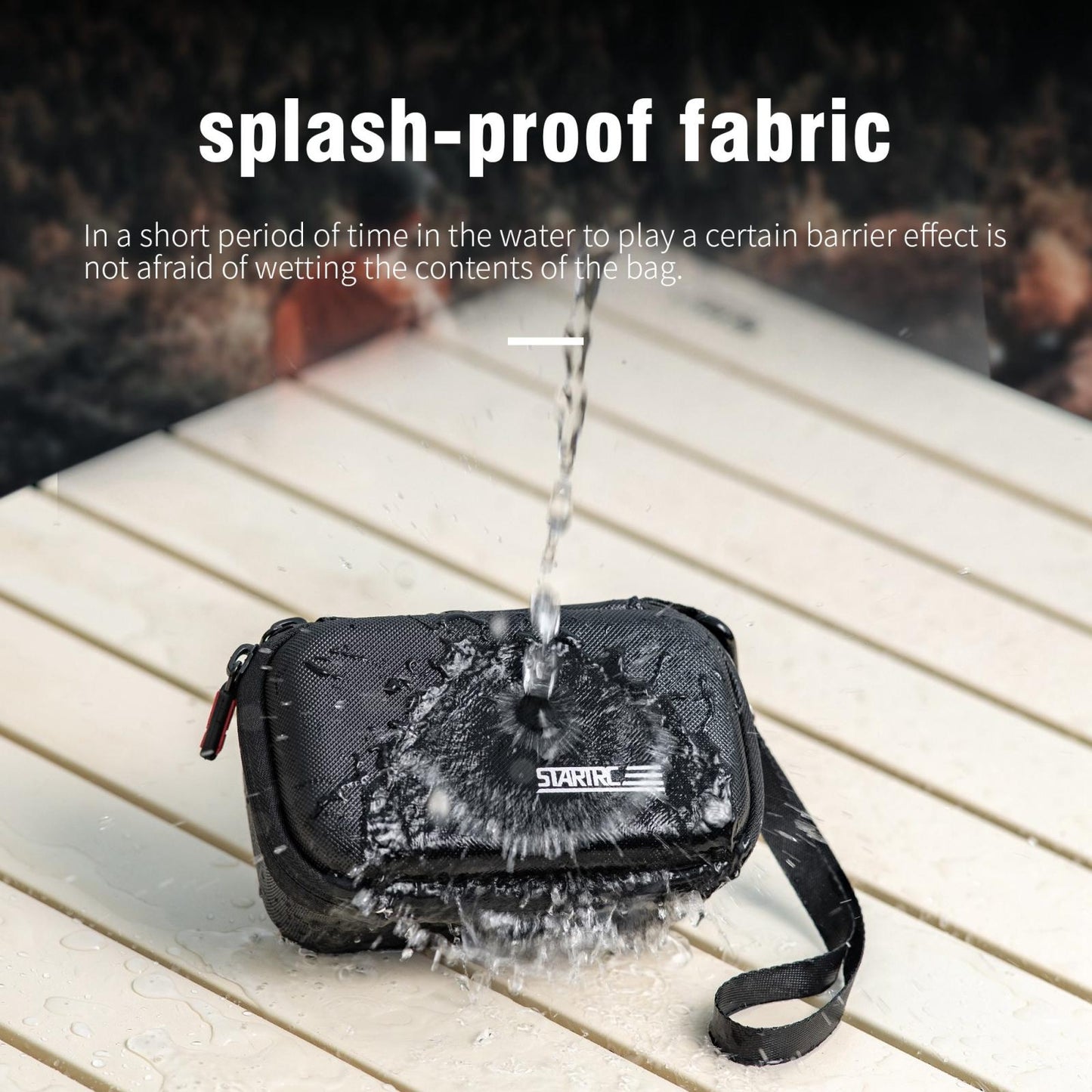 Portable Diamond Texture Carry Case With Carabiner And Strap-1915196676688187394