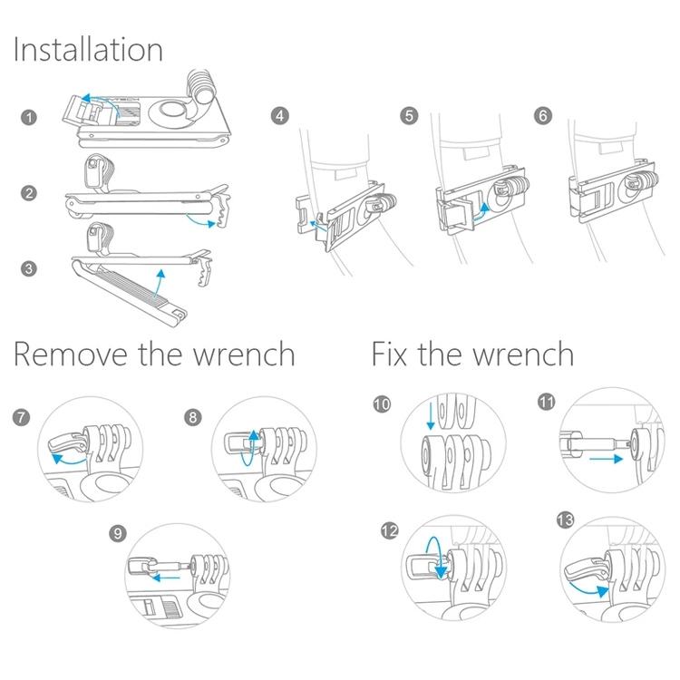 Secure Strap Holder For Dji Pocket / Action - Fixed-1915198322155589636