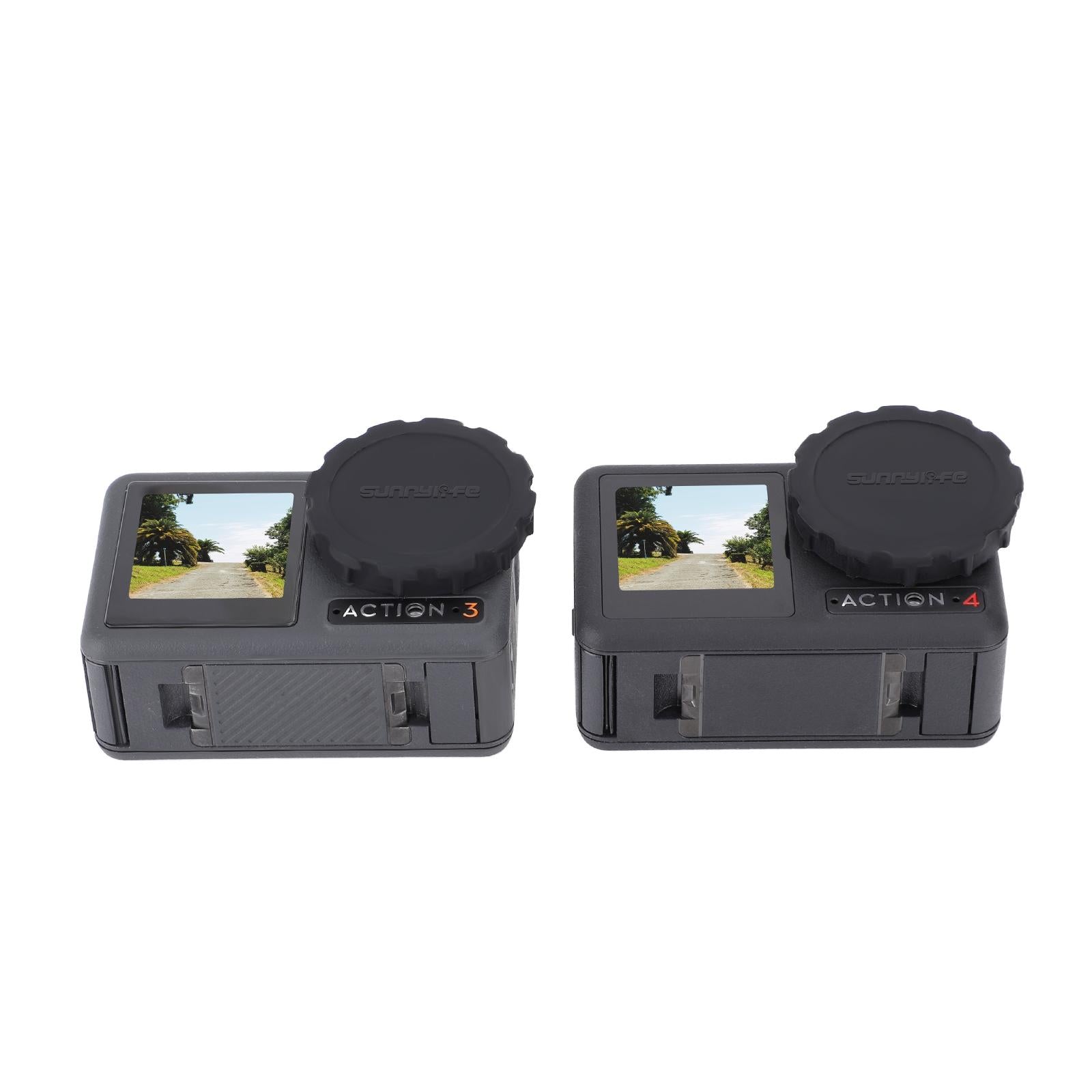 2-Pack Camera Lens Cap For Dji Action 3 / 4 - Scratch Resistant-1915196703359766534
