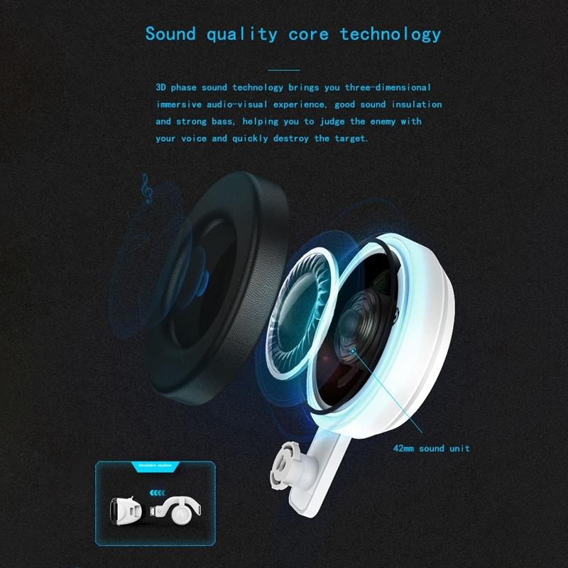 High-Fidelity Vr Headset For 4.7-6.1 Smartphones - 3D Glasses-1915196624100003844