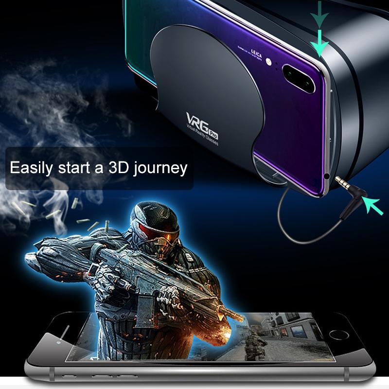 3D Vr Glasses For Mobile Phones - Blu-Ray Coated Lenses-1922443449081139208