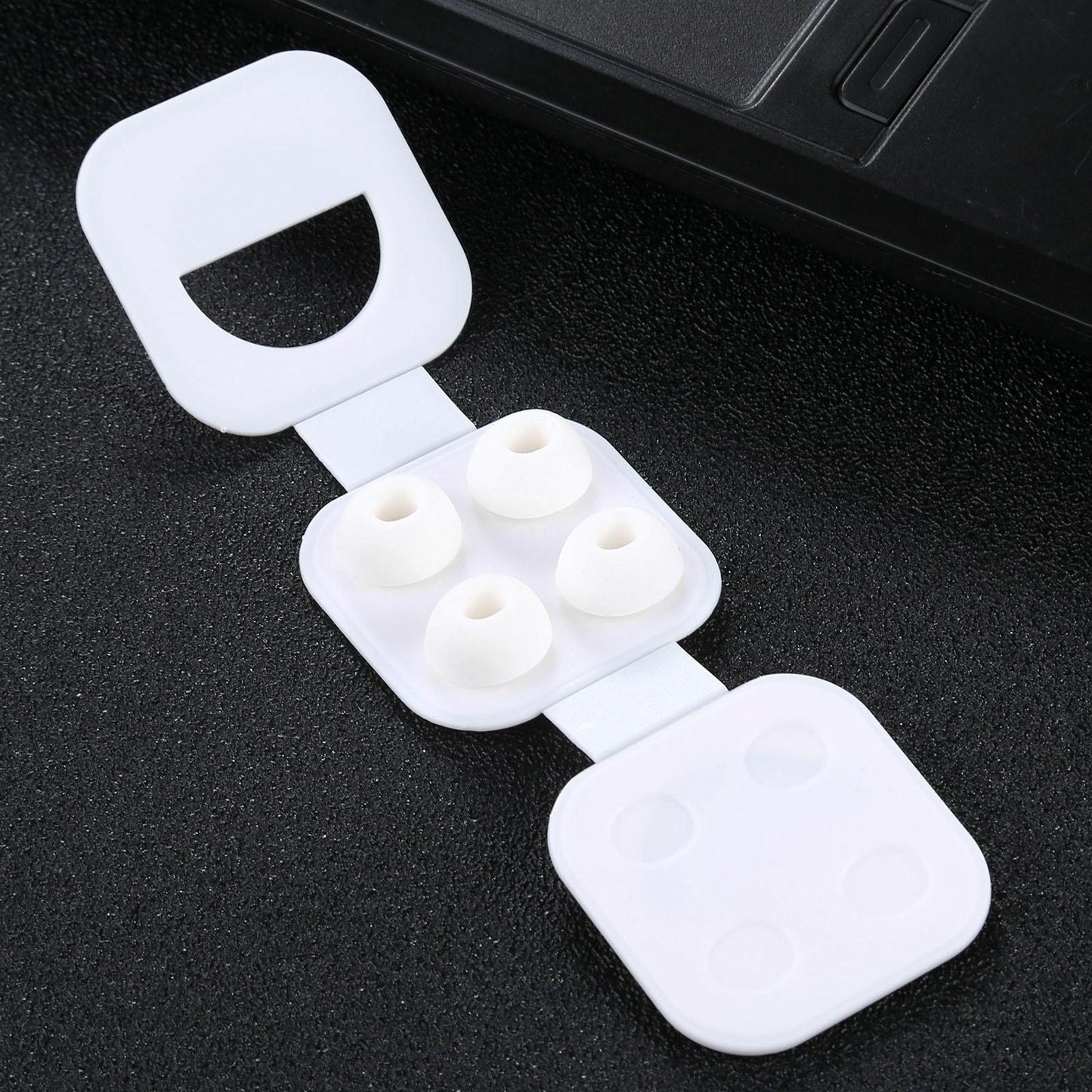 Soft Silicone Ear Caps For Airpods - 2 Pairs With Net-1915198116244623363