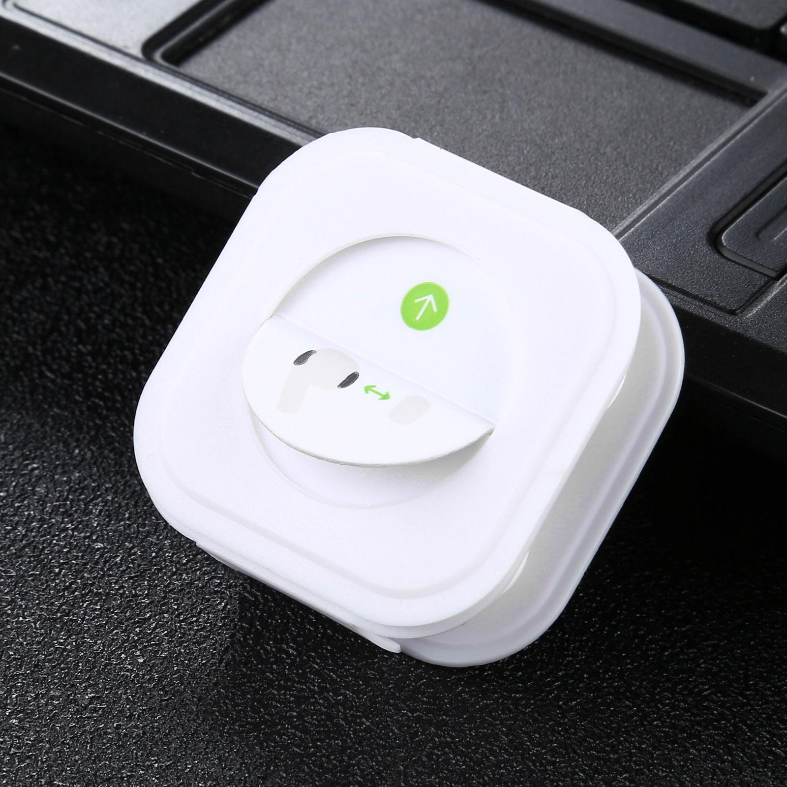 Soft Silicone Ear Caps For Airpods - 2 Pairs With Net-1915198116244623364