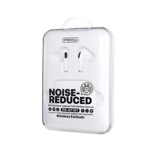 Proda Tws Wireless Earphones - Noise Canceling Binaural White-1915196817780379650