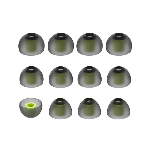 6 Pairs New Bee In-Ear Silicone Ear Caps With Storage Box - Fits 5-7Mm Earphone Plugs-1915198016395022337
