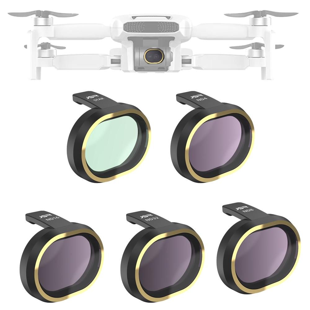 5-In-1 Lens Filter Kit For Fimi X8 Mini Drone - Nd4 Nd8 Nd16 Nd32 Stars-1915197997889753096