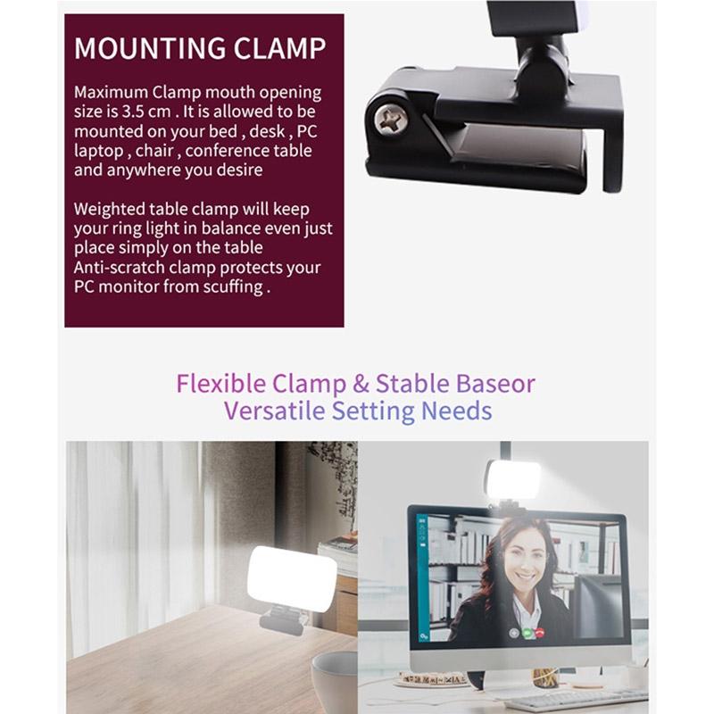 Portable Usb Led Fill Light - 10 Brightness Levels 3000-6500K-1915198061995495429