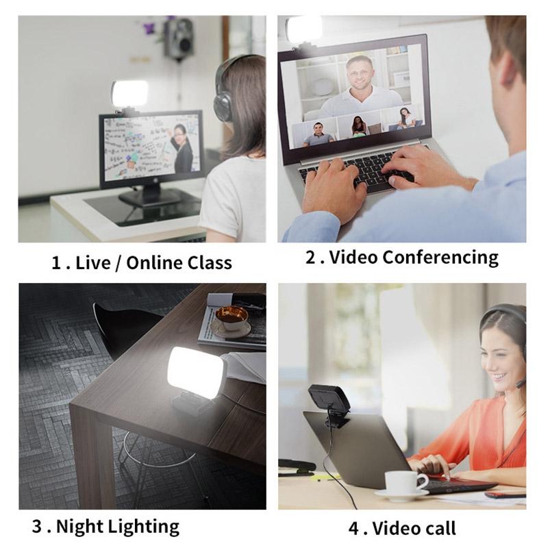Portable Usb Led Fill Light - 10 Brightness Levels 3000-6500K-1915198061995495431