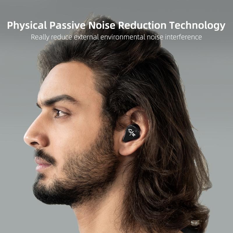 Kz Sa08 Wireless 5Ba Bluetooth Tws Earphones - Black-1915196889502978052