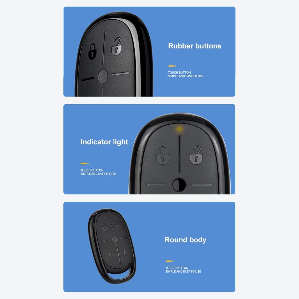 Electric Barrier Garage Door Remote - 4 Button Copy Style - 433Mhz Frequency-1915196973431001091