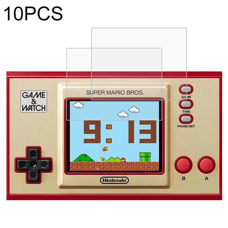 10-Pack Tempered Glass Film For Nintendo Game Watch-1915197819375980549