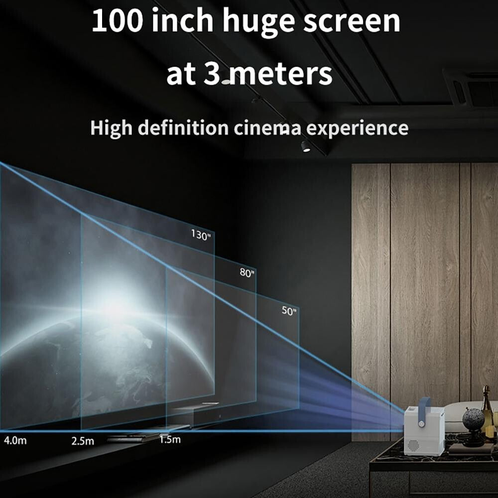 Intelligent Portable Hd 4K Projector-1915196646656970754