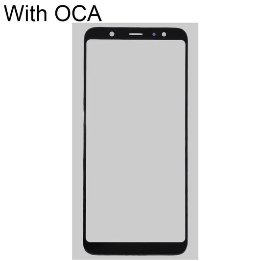 Samsung Galaxy A6+ Front Screen Glass Lens With Oca Adhesive-1915197559069085697