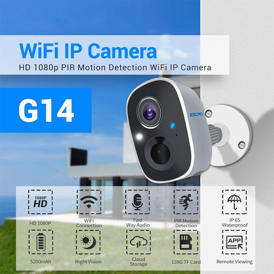 1080P Full Hd Ai Night Vision Wifi Camera - G14-1915198038121517057