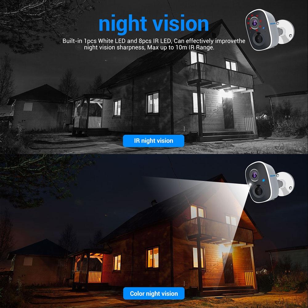 1080P Full Hd Ai Night Vision Wifi Camera - G14-1915198038121517060