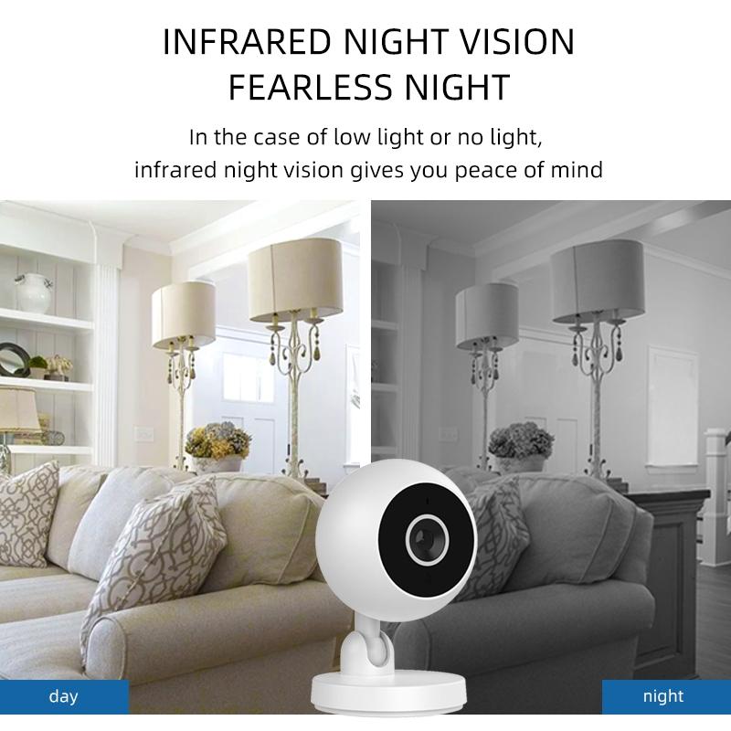 1080P Hd Wifi Smart Camera With Night Vision-1915197549971640326