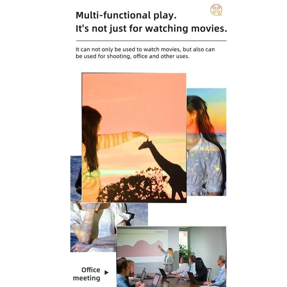 Smart Led Projector - 100 Ansi Lumens 1280X720P Basic Version-1915197787675430915