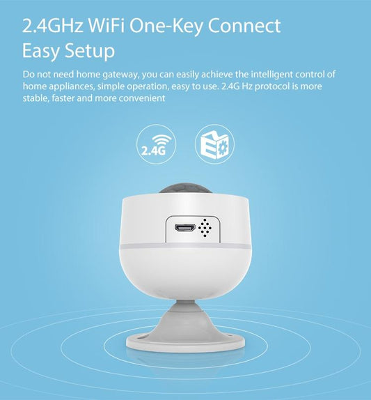 Smart Wifi Motion Sensor With Temp & Humidity - Pd07W-1915197236439027714
