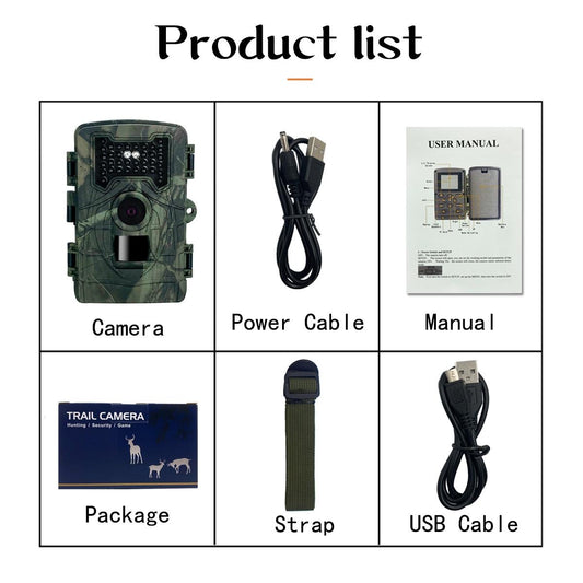 2 Lcd Infrared Night Vision Trail Camera For Wildlife Hunting-1915198426518261761