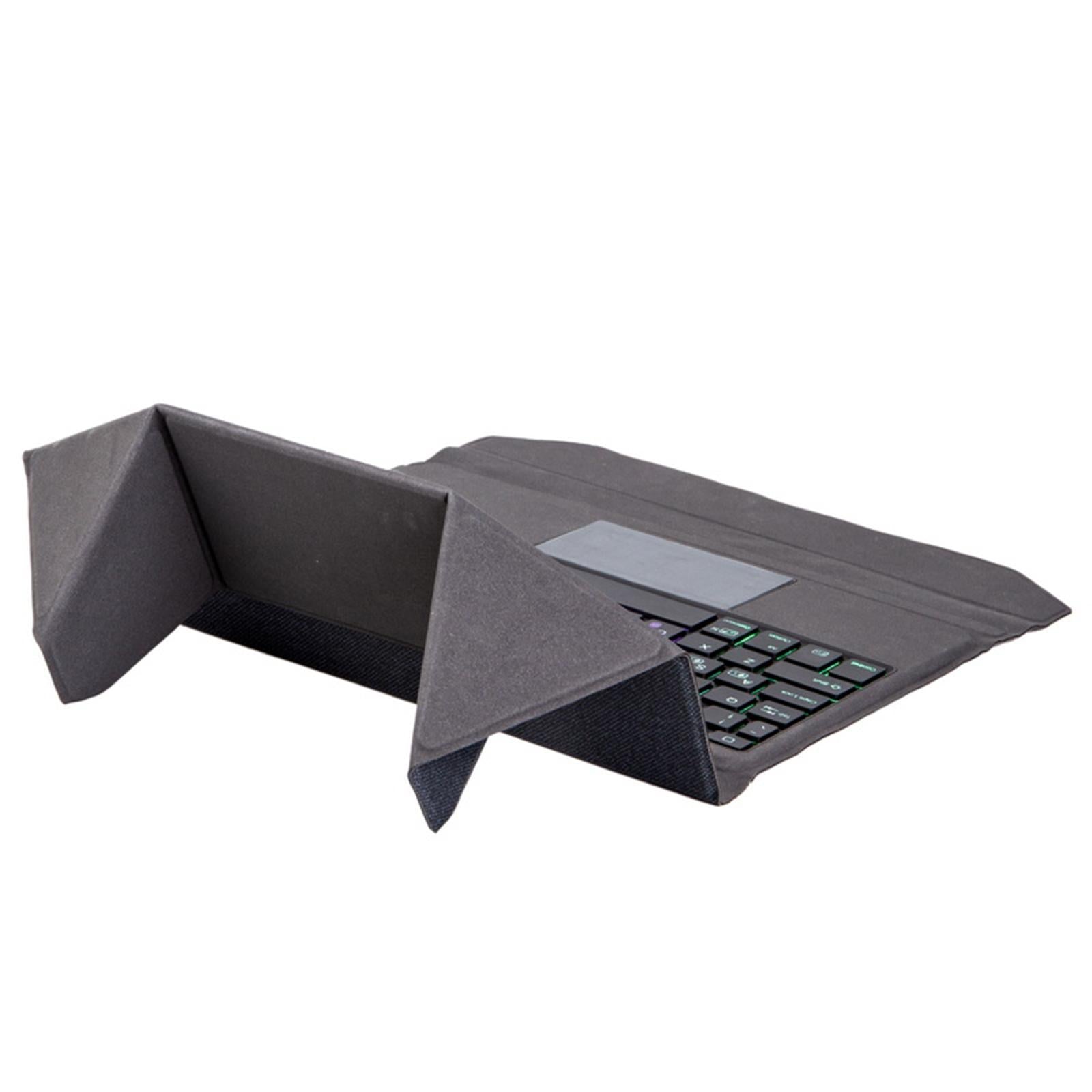 Bluetooth Keyboard Leather Case With Backlight & Touchpad For Ipad Air 10.9 - Black-1915196813523161093