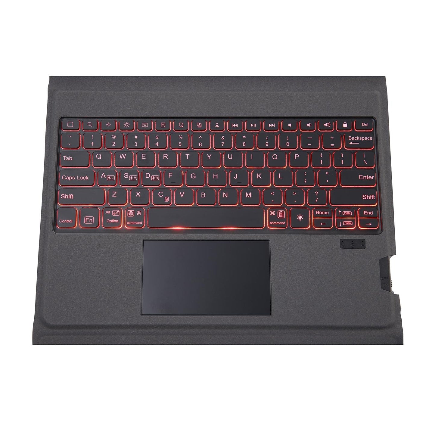 Integrated Bluetooth Keyboard Leather Case For Ipad Pro 11 - Backlit Touchpad Holder - Black-1915196971757473796