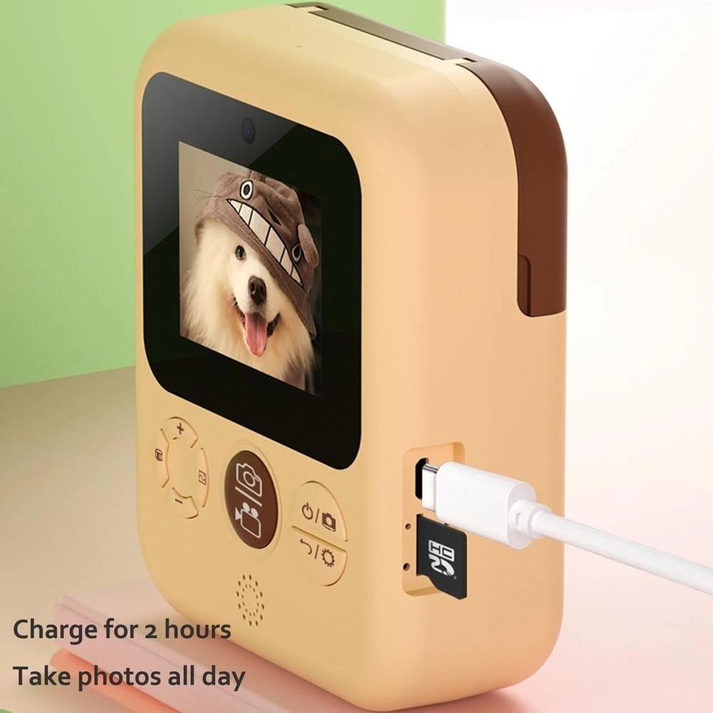 Children'S Instant Camera With 2.4 Hd Screen & 16Gb Memory Card Available-1915197855103062018