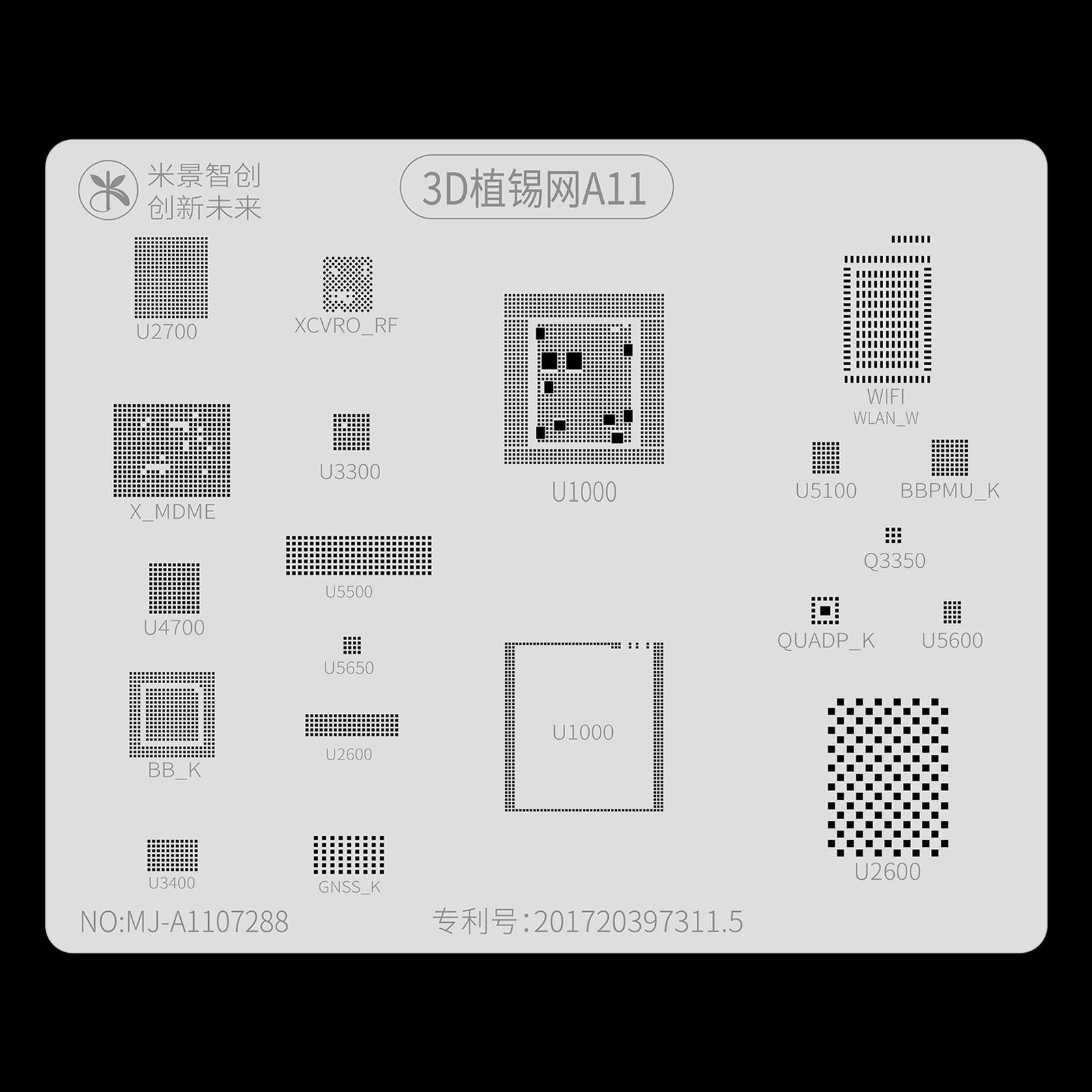 3D Bga Solder Reballing Net For A11 Model-1915197841861644288