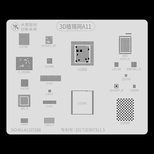 3D Bga Solder Reballing Net For A11 Model-1915197841861644290