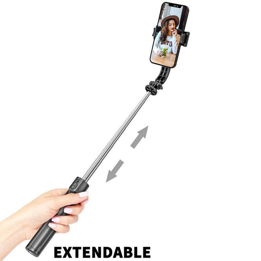 Bluetooth Remote Selfie Stick With Tripod Phone Holder-1915197672055246849