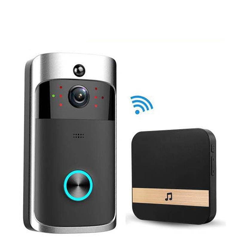 Smart Wifi Video Doorbell - Ultra Low Power 720P Ding Dong Version-1915196514519617537