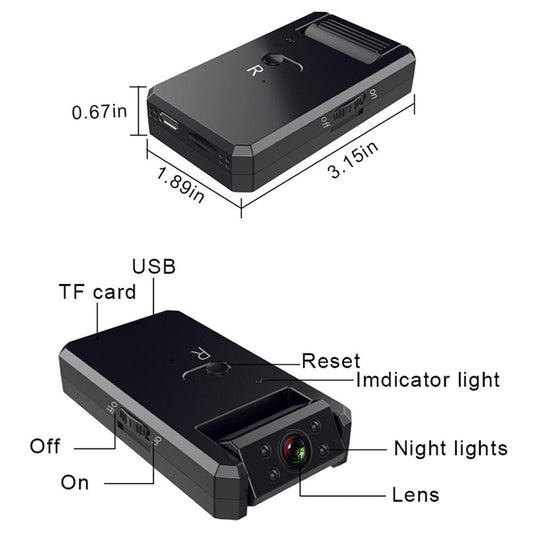 120 Degree Recorder Mini Hd Wifi Camera With Infrared Night Vision-1915198357719093249