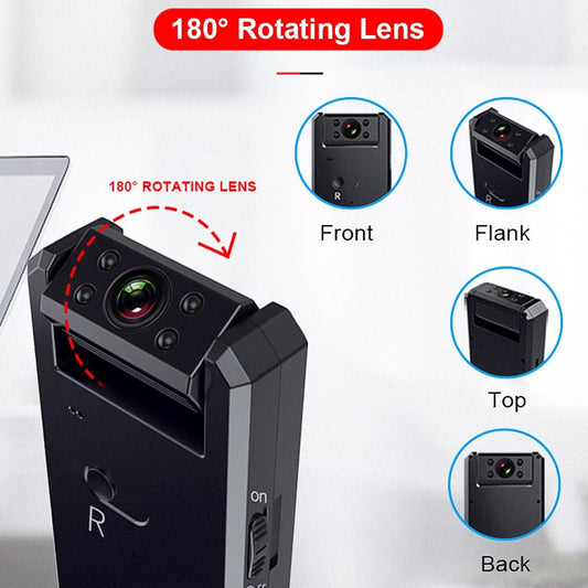 120 Degree Recorder Mini Hd Wifi Camera With Infrared Night Vision-1915198357719093250