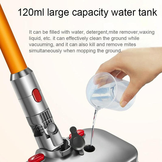 Electric Wet & Dry Mopping Head With Water Tank For Dyson V7 / V8 / V10 / V11-1915198116387229698