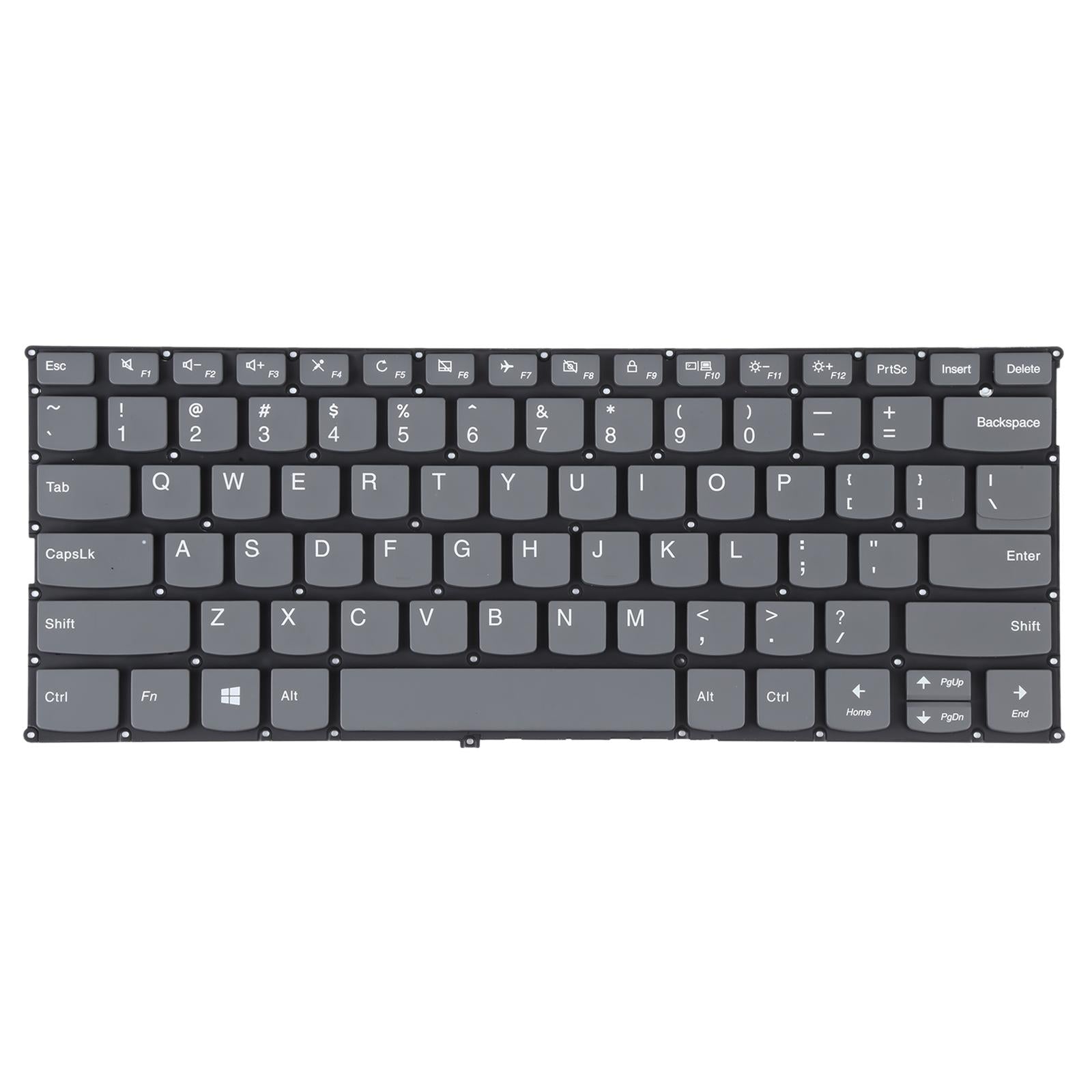 Us Keyboard For Lenovo Ideapad 320S-13 - Grey-1915196976551563264