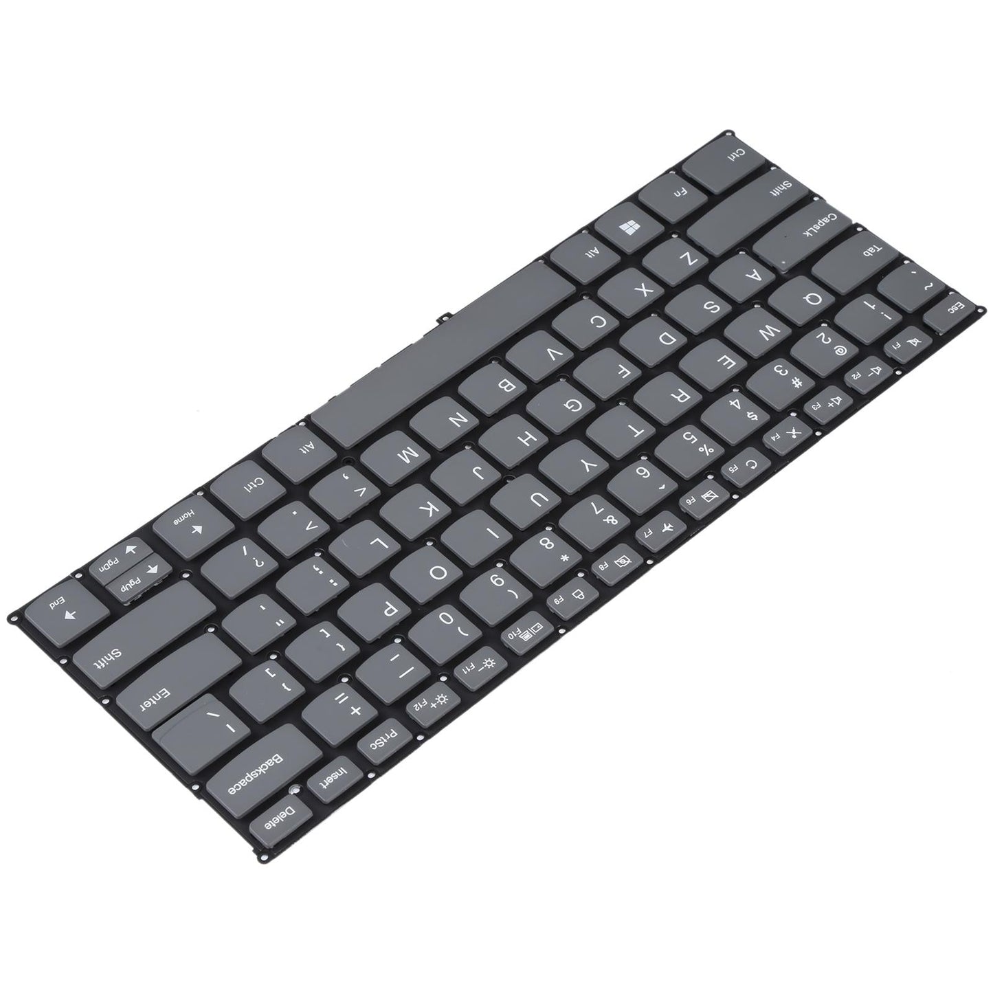 Us Keyboard For Lenovo Ideapad 320S-13 - Grey-1915196976551563266